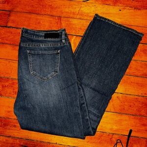 Women's Classic Blue Boot Cut Jeans